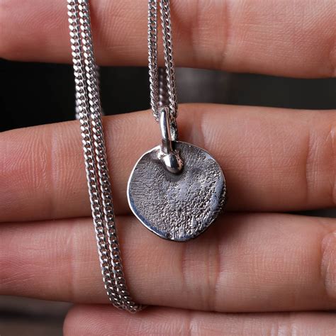 unique silver necklaces for men.